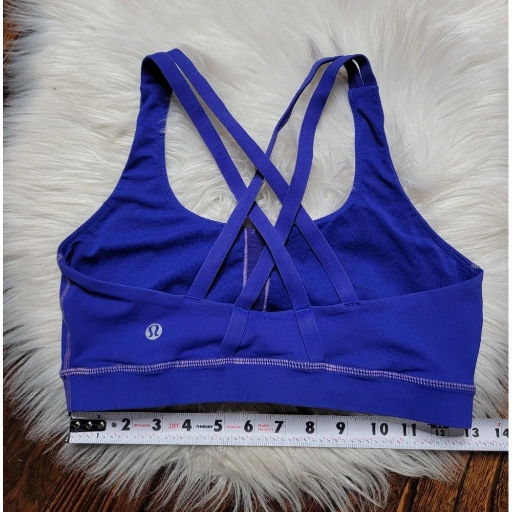 Lululemon Energy Sports Women's Size 8 Violet Blue